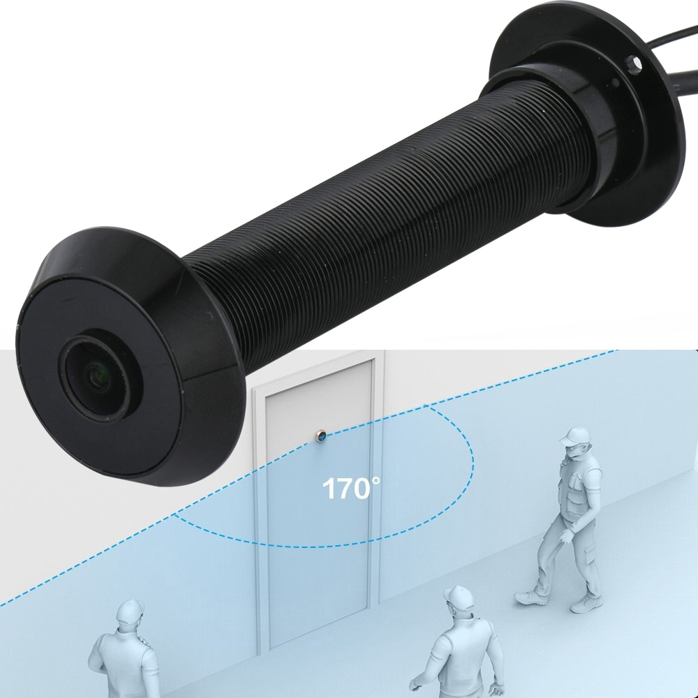 Home Security Front Door Camera - Câmera de Olho Mágico LED 1080P