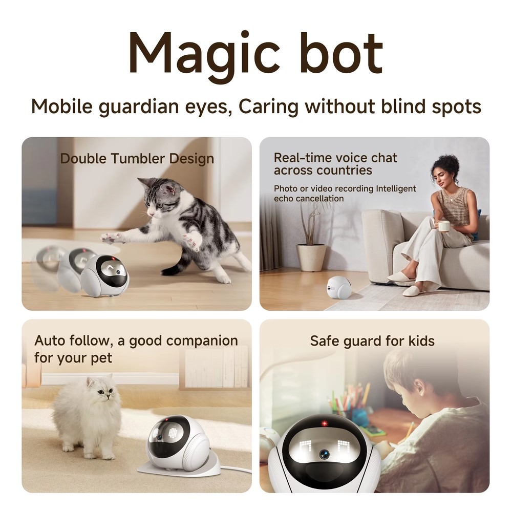 Câmera de Segurança para Anima - Home Security Robot avaliação e preço