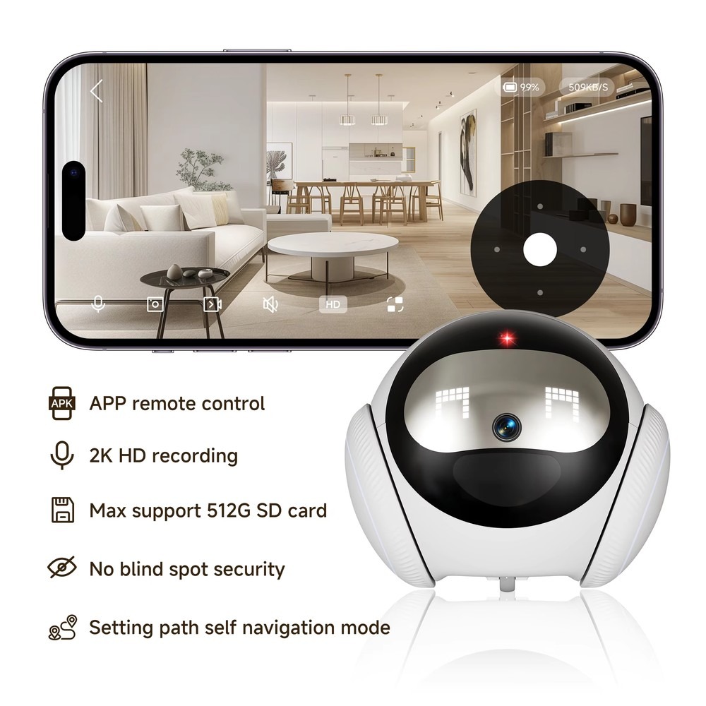Câmera de Segurança para Anima - Home Security Robot avaliação e preço