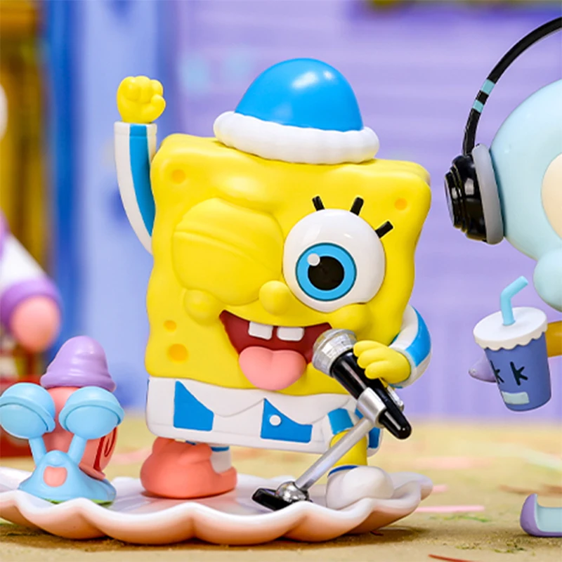 Pop mart bob esponja pijama fe - Home Security Items avaliação e preço