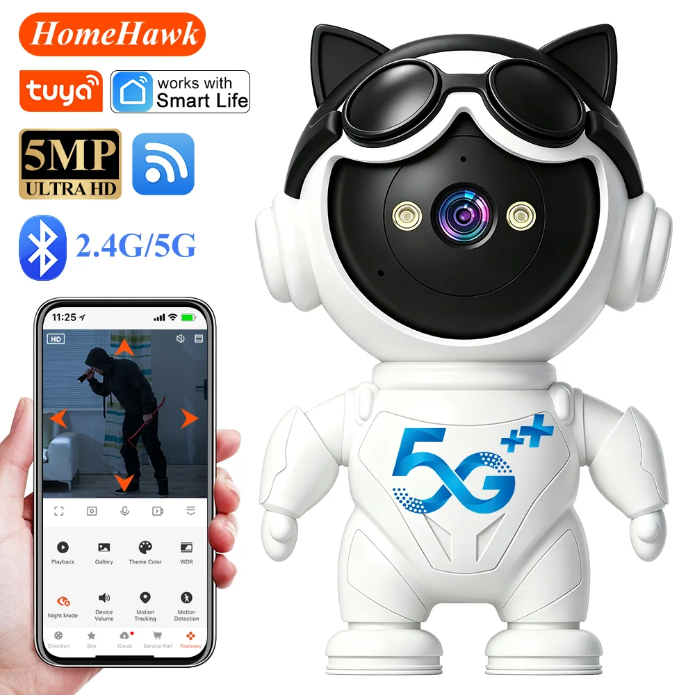 Câmera IP Inteligente Sem Fio  - Home Security Robot avaliação e preço
